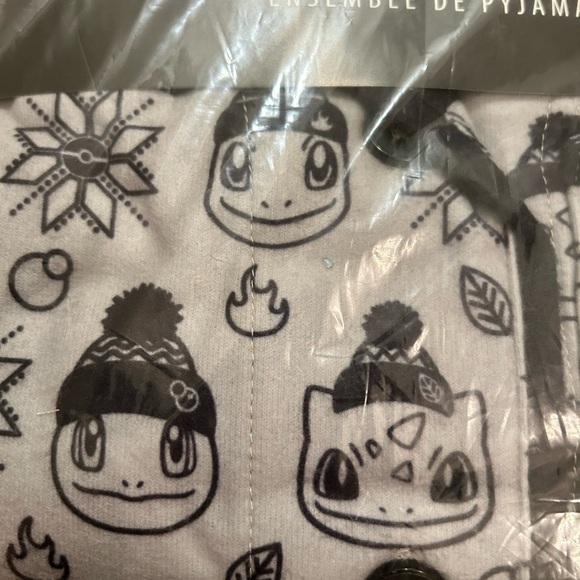 NWT Women’s Pokemon Flannel Pajama Set- size Xs - Picture 6 of 8